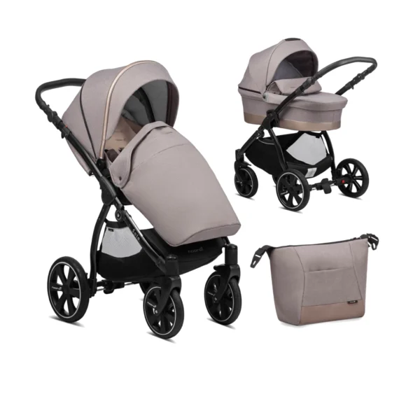 Noordi Sole Go 2in1 Pram System - Beige (New 2024)