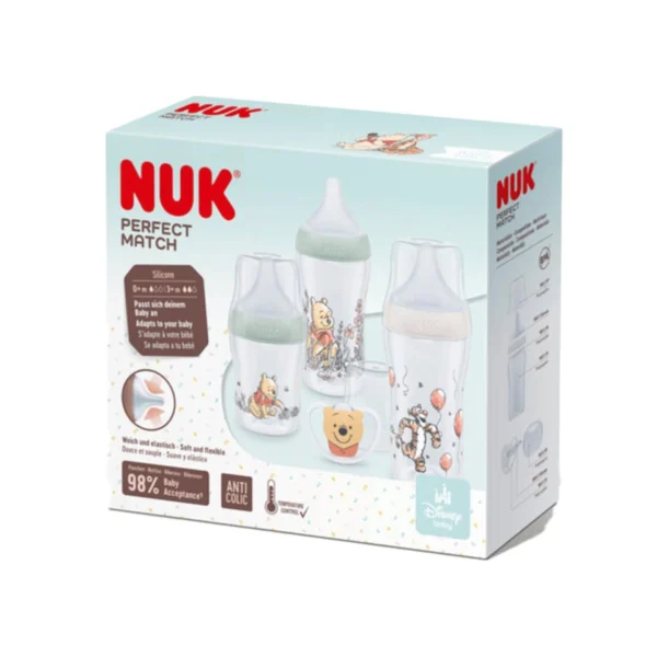 nuk perfect match pack of 4 starter set disney winnie the pooh