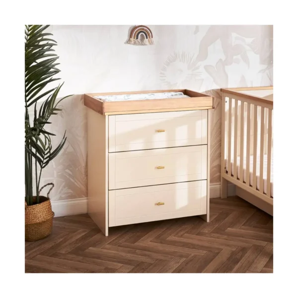 Obaby Evie Changing Unit - Cashmere/Pine