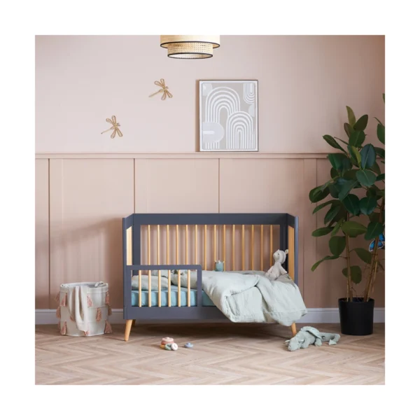 obaby maya mini cot bed slatenatural