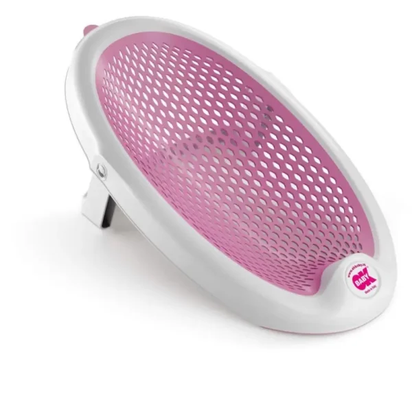 ok baby jelly folding bath support seat pink