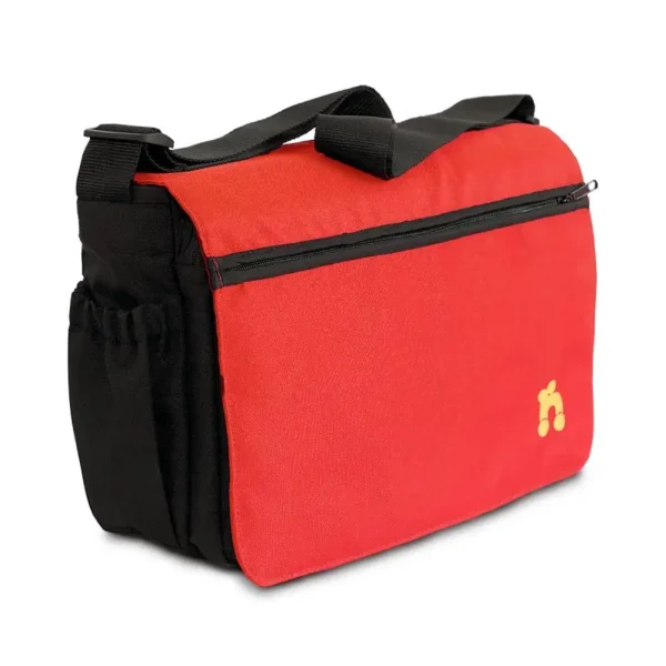 out n about changing bag carnival red