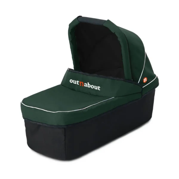 out n about v5 double carrycot sycamore green