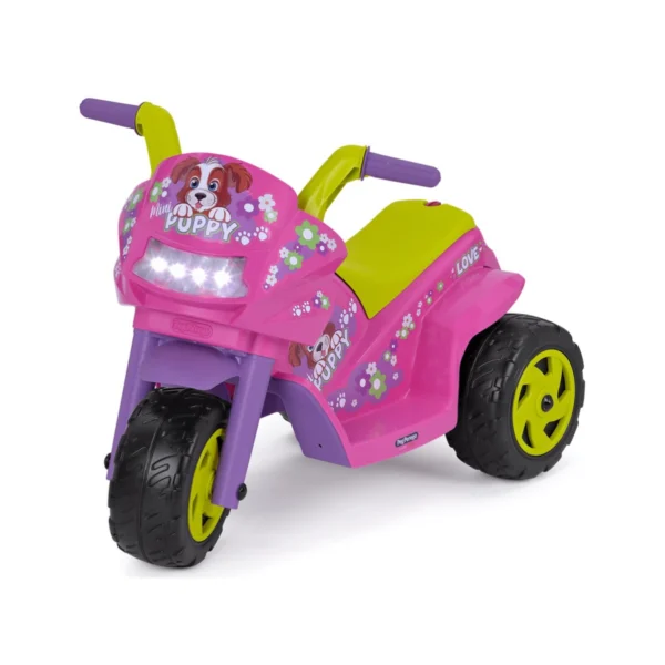 Peg Perego 6V Three Wheel Motorbike - Mini Puppy