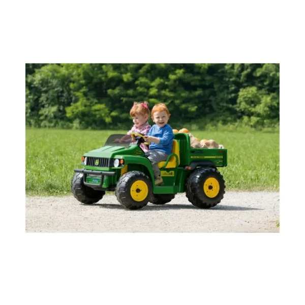 Peg Perego John Deere Gator HPX Childrens Ride On Utility Truck - Green