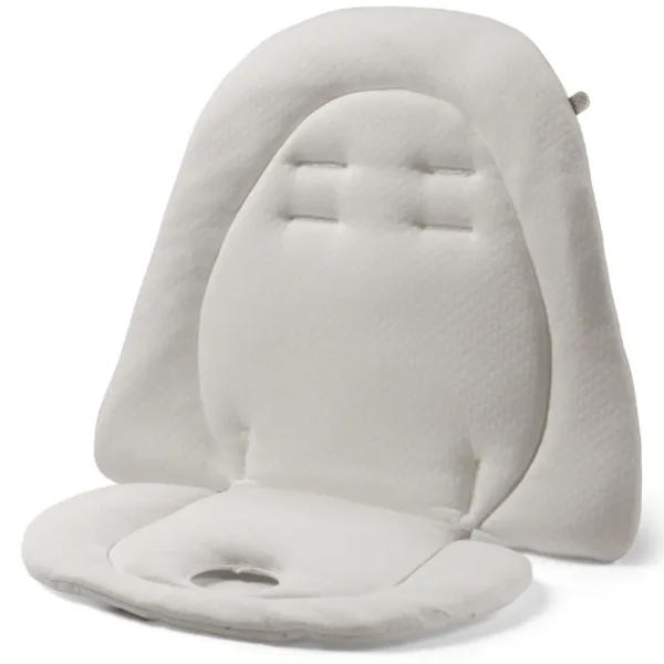 Peg Perego Padded Cushion for Highchairs & Strollers-White/Cream