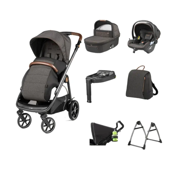 Peg Perego Veloce 10 Piece i-Size Travel System Bundle - 500