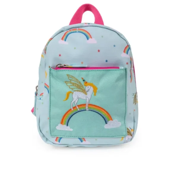 pink lining pl child mini rucksack unicorn