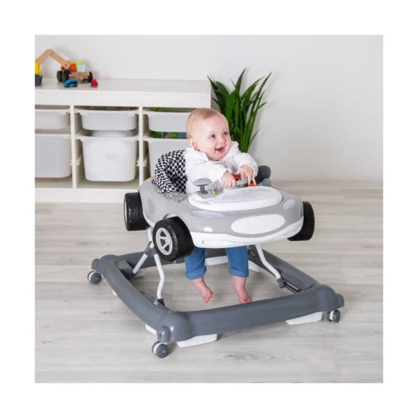 red kite baby go round sporty car walker grey