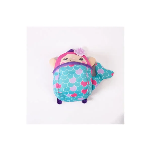 Red Kite Mermaid Back Pack and Reins - Blue/Pink