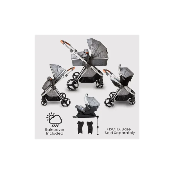 Red Kite Push Me Pace Travel System - Shadow