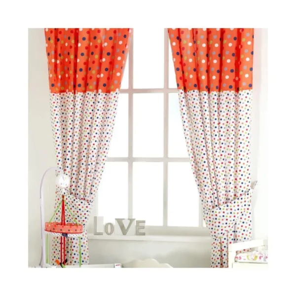 Red Kite Redkite Cotton Tail And Friends And Friends Tab Top Curtains (CL)