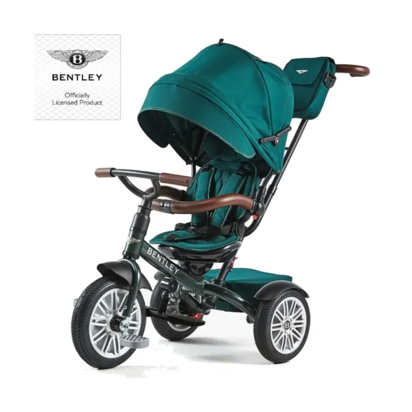 Roma Bentley 6 in 1 Trike - British Racing Green/Spruce