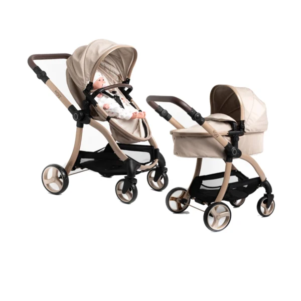 Roma Egg Dolls Pram - Feather