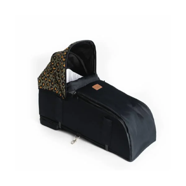 Roma Gemini Carrycot-Khaki Leopard