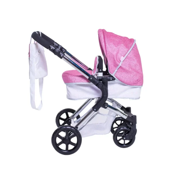 Roma Stephanie Single Dolls Pram-Sparkle