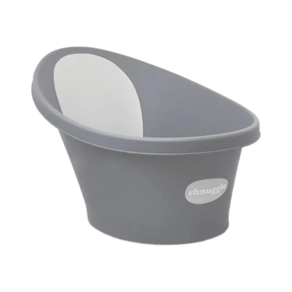 shnuggle baby bath slate grey