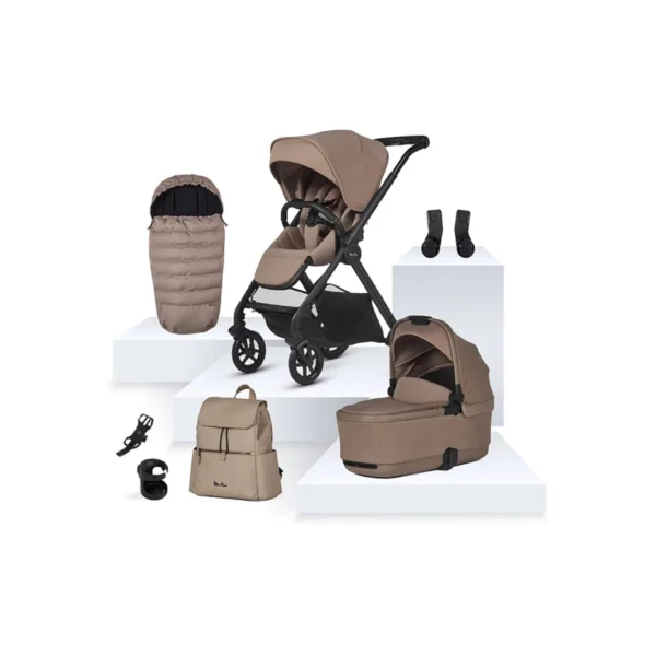 silver cross reef 2 pushchair accessory bundle mocha