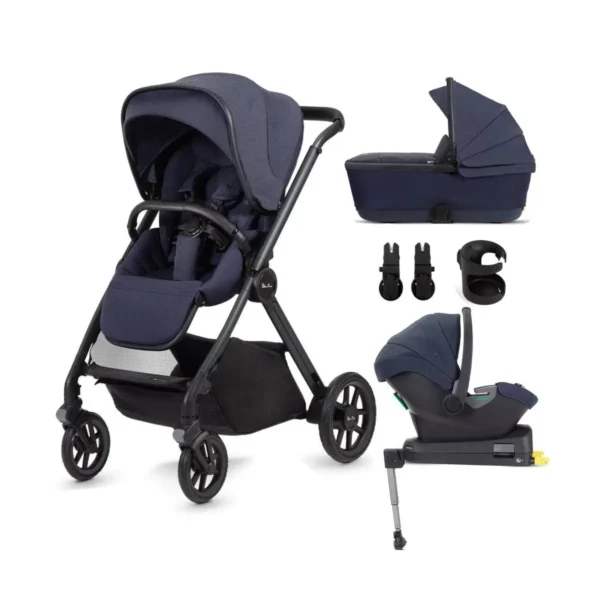 silver cross reef first bed folding carrycot travel pack neptune