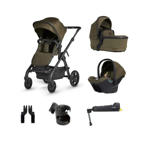 Silver Cross Wave Pushchair + Travel Pack-Cedar