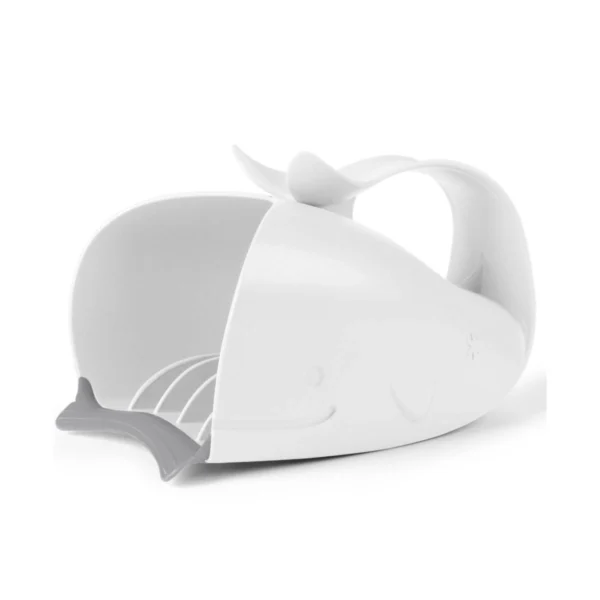 skip hop moby waterfall bath rinser white