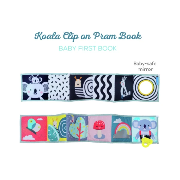 Taf Toys Clip on Pram Book - Kimmy Koala