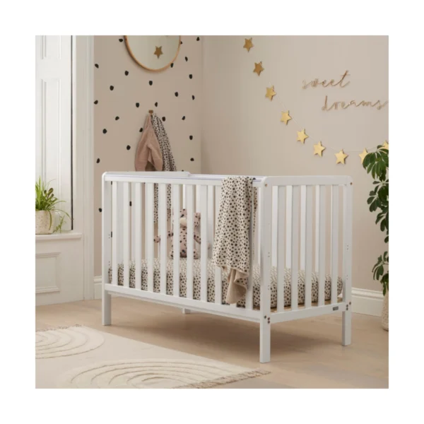 Tutti Bambini Caterina Mini Cot Bed - Essentials White