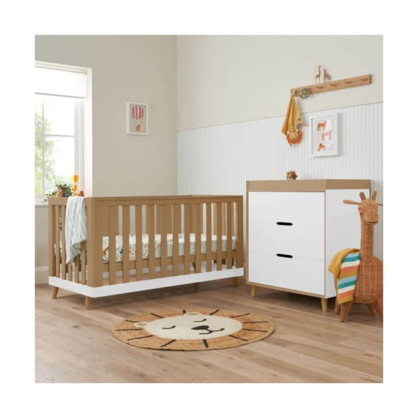 tutti bambini hygge 2 piece room set whitelight oak