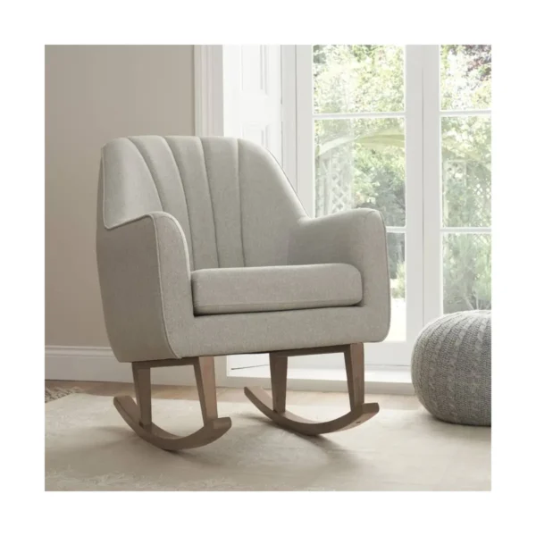 Tutti Bambini Noah Rocking Chair-Pebble/Grey + Free Nursing Pillow Worth £59.99!