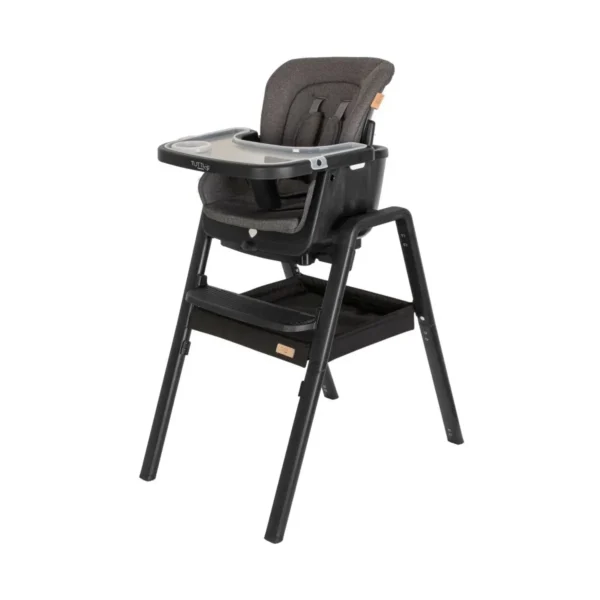 tutti bambini nova evolutionary highchair black black