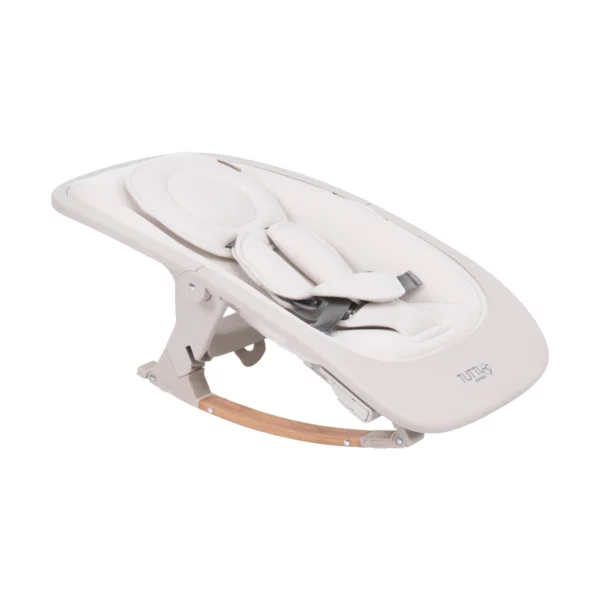 Tutti Bambini Nova Rocker - Ecru/Scandinavian Walnut