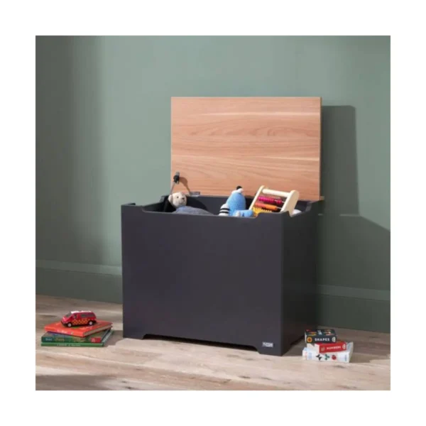 tutti bambini rio toy box slate oak