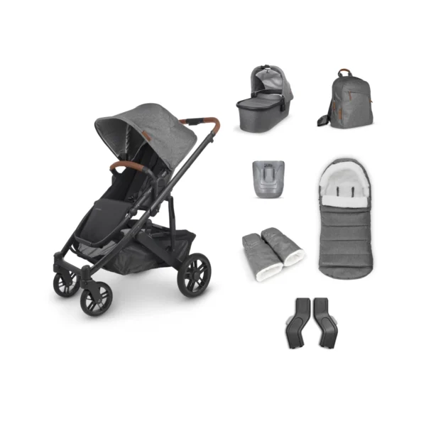 uppababy cruz v2 2in1 pram system 5 piece accessory pack greyson