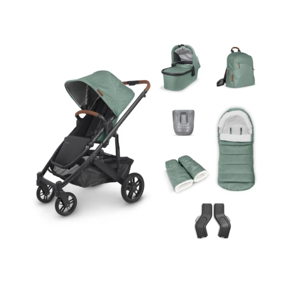 uppababy cruz v2 2in1 pram system 5 piece accessory pack gwen