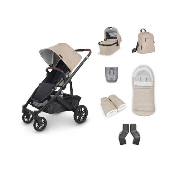 uppababy cruz v2 2in1 pram system 5 piece accessory pack liam