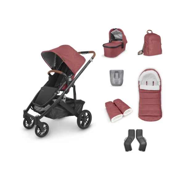 uppababy cruz v2 2in1 pram system 5 piece accessory pack lucy