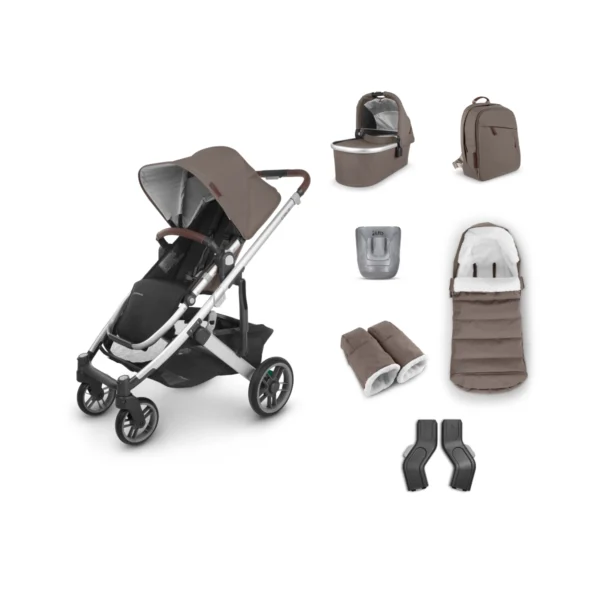 uppababy cruz v2 2in1 pram system 5 piece accessory pack theo