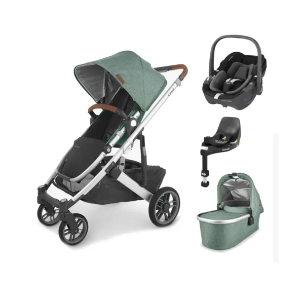 uppababy cruz v2 3in1 maxi cosi travel system emmett 2023