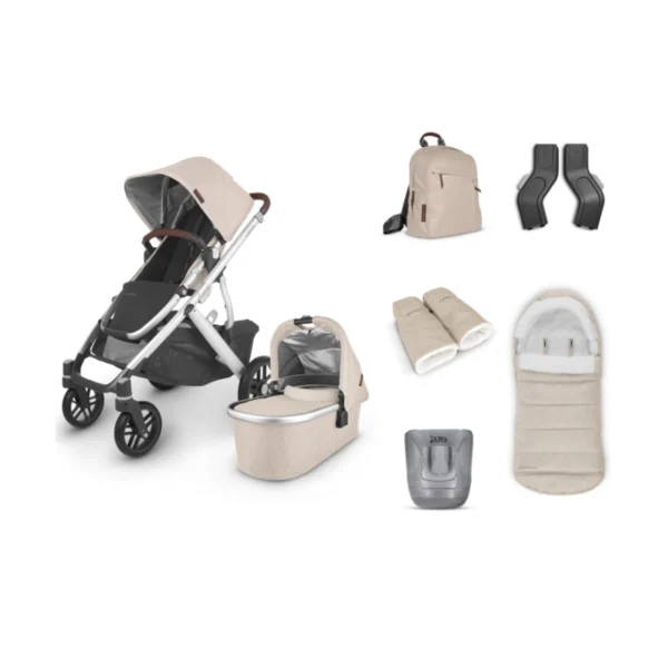 uppababy vista v2 2in1 pram system 5 piece accessory pack declan