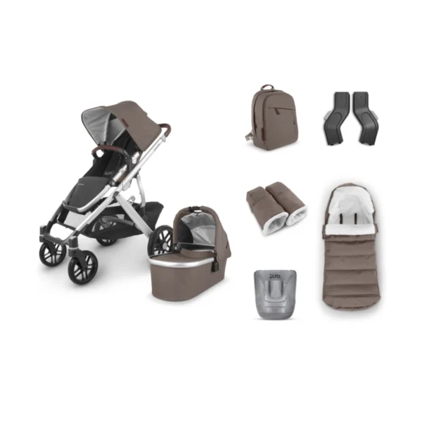 uppababy vista v2 2in1 pram system 5 piece accessory pack theo