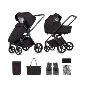 Venicci Claro 8 Piece Travel Bundle - Noir