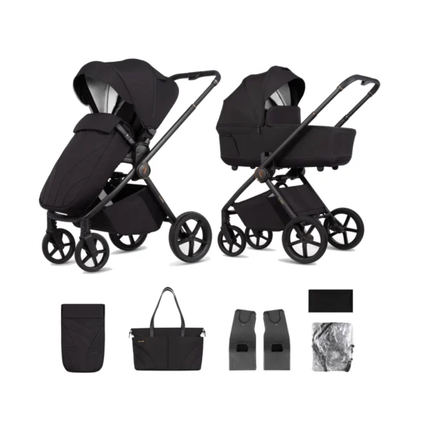 Venicci Claro 8 Piece Travel Bundle - Noir