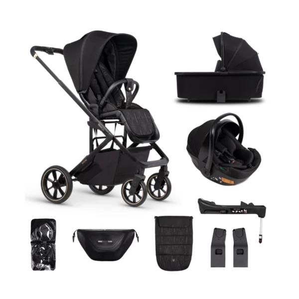 Venicci Empire 3in1 Travel System with Isofix Base - Ultra Black