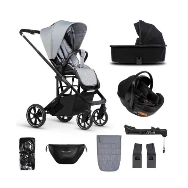 Venicci Empire 3in1 Travel System with Isofix Base - Urban Grey