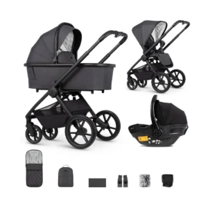 Venicci Tinum Edge 3in1 Travel System - Charcoal