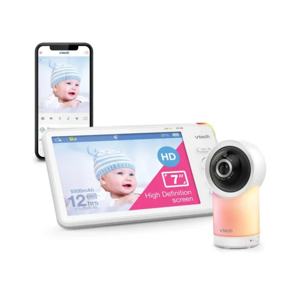 Vtech RM7766 7 inch Digital Colour LCD Smart WiFi Baby Monitor